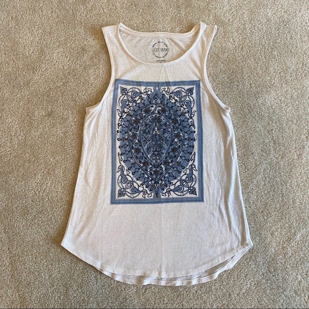 LUCKY BRAND Boho Tank